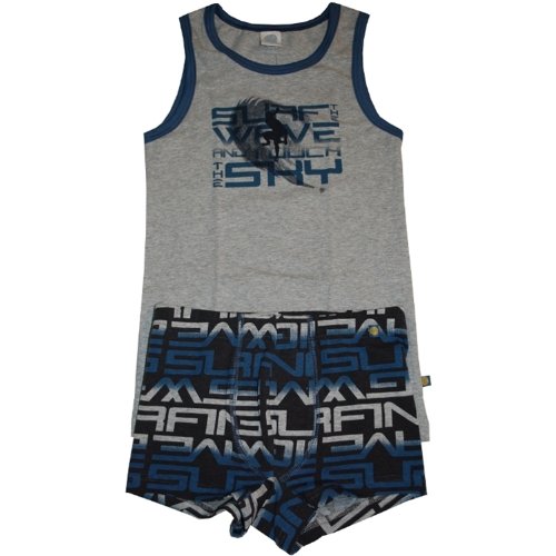 Sanetta Textilwerk – Wäscheset für Jungen – 176grau-blau Reviews