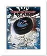 Vancouver Canucks NHL Double Matted 8x10 Photograph Team Logo and Hockey Puck
