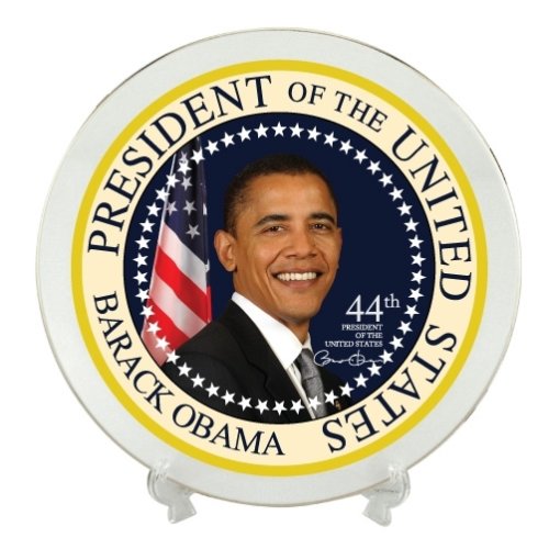 Obama Commemorative Plate
