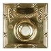 All Products : Byron Ribbon amp Reed Surface Mt Lighted Bell Push PVD Brass 5726 PVD