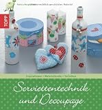 Produkt-Bild: Serviettentechnik und D&eacute;coupage: Inspirationen - Materialkunde - Techniken