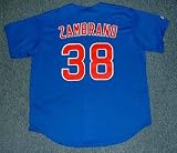 CARLOS ZAMBRANO Chicago Cubs Majestic Alternate Baseball Jersey, XL