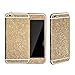 Gravydeals [k] Gold Champagne Glittering Full Body Bling Luxury Glitter Sparkle Protector Film Sticker Decals Skin Cover Wrap for Apple iphone 6 Plus 5.5 Inch