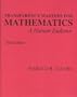 Mathematics: A Human Endeavor, Transparency Masters