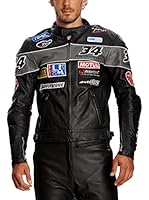 Roleff Racewear Chaqueta Motorrad (Negro)
