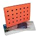 DataSafe Eco-friendly RFID Shielding Identity-theft Protection Credit Card Holder (orange/chocolate)