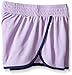 adidas Big Girls' Knit Short 3 Inseam, Purple Glow/Raw Purple, Medium/10-12