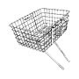 Wald 157 Front Giant Delivery Bicycle Basket (21 x 15 x 9, Silver)
