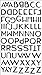 Sticko Alphabet Stickers, Aristocrat