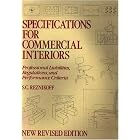 Specifications for Commercial Interiors by S. Reznikoff