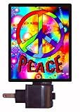 Peace Symbol Night Light