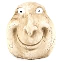 Stone Face Big Smile