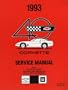 1993 Corvette Service Manual Book I & 2