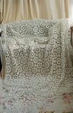 Vintage Style Hand crochet Cotton Bedspread/Table cloth