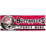 NFL Tampa Bay Buccaneers 2-by-6 foot Vinyl Banner