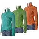 Oscar Piel Suede Trimmed Sweater Jacket