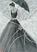 Beautiful Lady with Parasol People Art Poster Print by Joani, 20x28