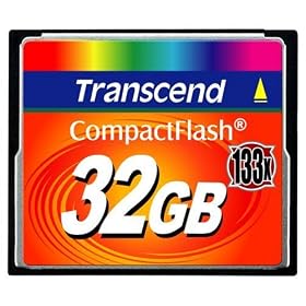 Click here to buy Transcend TS32GCF133 133x 32GB Compact Flash Card by Transcend.