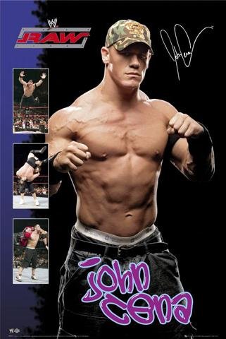 WWE john cena - Film & Tv Poster 61x91.5cm
