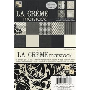 Diecuts With A View La Creme Premium Matstack