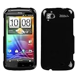 Solid Black Hard Protector Case Cover For HTC Sensation 4G