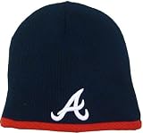 New Era Atlanta Braves AC Knit Cap (Navy)