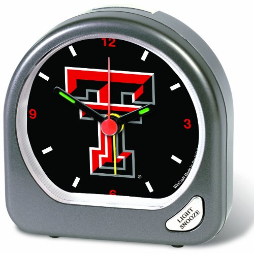 NCAA Texas Tech Red Raiders Alarm Clock