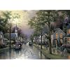 Schmidt Spiele - Thomas Kinkade, Morgen in der kleinen Stadt, 1000 Teile Puzzle