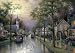 Schmidt Spiele - Thomas Kinkade, Morgen in der kleinen Stadt, 1000 Teile Puzzle