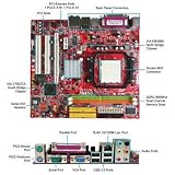 Via K8M890 U-atx Amd AM2 #mb Vid Lan 1PCIE X16 2PCI 2DDR2 Raid