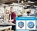 24-Pack of Hyperikon T8 LED Light Tube, 4ft, 18W (40W equivalent), 3000K (Soft White Glow), Single Ended Power, Clear, UL-Listed & DLC-Qualified [24 Tombstones Included]