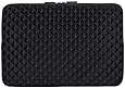 iCozzier&trade; 11.6" - 12.5" Inch Notebook Diamond Foam Splash Sleeve Carrying Bag for Laptop / Notebook Computer / Chromebook / MacBook / MacBook Pro / MacBook Pro Retina / MacBook Air / Ultrabook Computer - Black