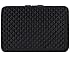 iCozzier&trade; 11.6" - 12.5" Inch Notebook Diamond Foam Splash Sleeve Carrying Bag for Laptop / Notebook Computer / Chromebook / MacBook / MacBook Pro / MacBook Pro Retina / MacBook Air / Ultrabook Computer - Black