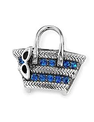 Lori Bonn Slide Charm (Tote-ally Beach Ready) - Swarovski Bonn Bons