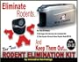 Commercial Rodent Elimination Kit for Rats and Mice From Innovative Technology: Ultrasonic Rodent Repeller and Electronic Rat Trap