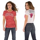 Chicago Bulls Women's Superfan Burnout Tee from Touch by Alyssa Milano
