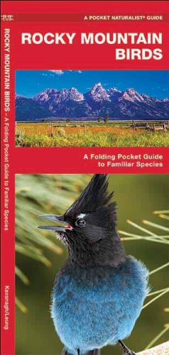 Rocky Mountain Birds: A Folding Pocket Guide to Familiar Species (Pocket Naturalist Guide Series)