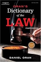 Oran's Dictionary of the Law (West Legal Studies)