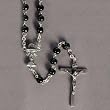 First Communion Rosaries with 5mm Imitation Pearl Beads and 17mm Chain