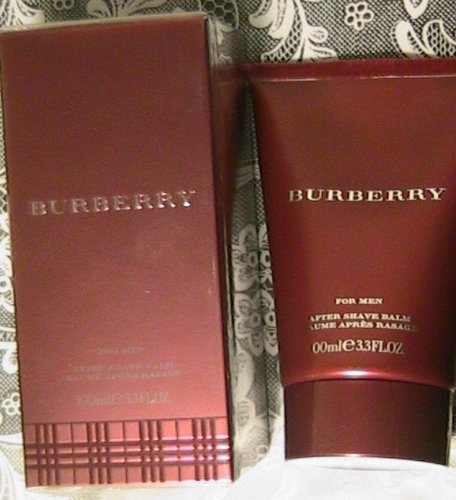*Burberry For Men 3.3 oz /100 ML. AFTER SHAVE BALM SEALED PACK BY NOBLEMART