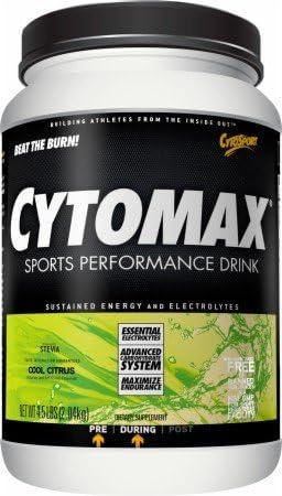 Cytomax Cool Citrus Sports Performance Mix Powder Dietary Supplement, 4.5 lbs