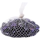 Purple Swirl Marbles Home D&eacute;cor D&eacute;coration Aquarium Flat Bottom Glass 45 Pcs