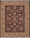Nourison Suf-I-Noor SF04-BUR - Burgundy