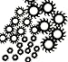 Black Spur Wheel Silicone O-Rings (Pack of 10)