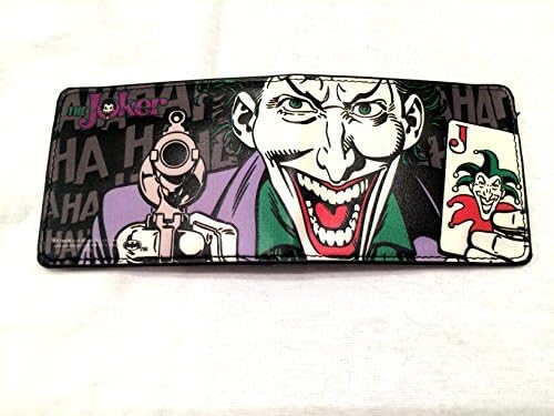The Joker Bi-fold Leather Wallet