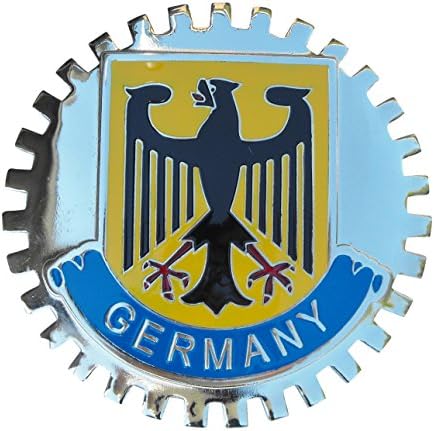 German Eagle Crest Car Grille Badge Germany