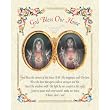 Carded 8"x10" Prints for Framing - God Bless Our Home - Linen Paper - 7 and 4 Color Process Printing