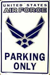 US Air Force Parking Only
