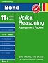 Bond Verbal Reasoning Assessment Papers 10-11+ years Book 1