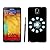 Chairs on Beach W Palmtrees Samsung Galaxy Note 3 Case Black Cover